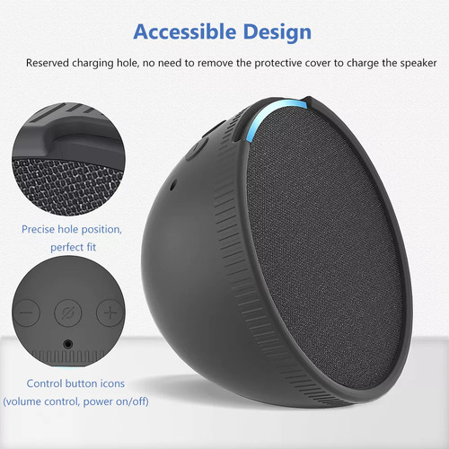 Funda De Silicona Para Altavoz Amazon Echo Pop