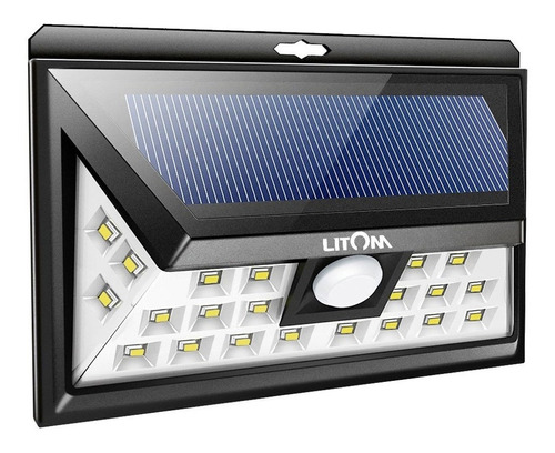 Luminária Led Energia Solar C/ Acionamento Litom X001-f2k55x