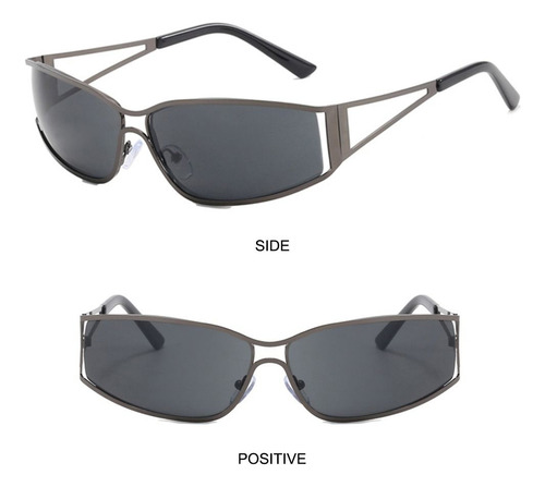 Gafas De Sol Para Mujer Punk Goggles Sports Y2k Trendy, Unis