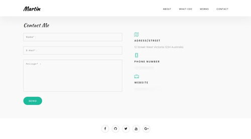 Martin Blogger Premium Template Ou Tema Para Blogger