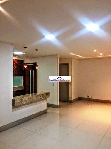 Imagem 5 de 28 de O Apartamento Perfeito Para Você Morar Com Todo O Requinte E Conforto No Golden Square Aphaville Campinas 140 M² - Ap0076