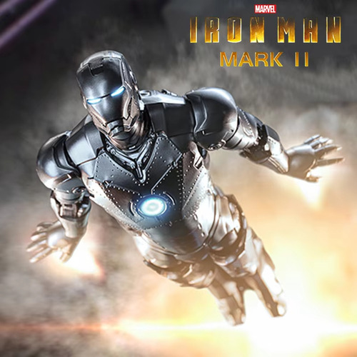 Boneco De Ação Iron Man Mk2, Modelo Colecionável De 7 Polega