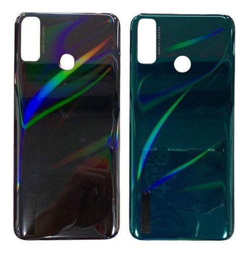 Tapa Trasera Para Huawei Y8s Original Negra Y Verde 