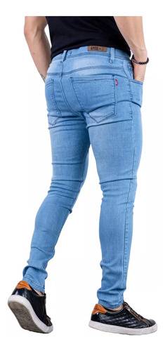 Jean Chupin Hombre Combo Pack X2 Elastizado Maxima Calidad!