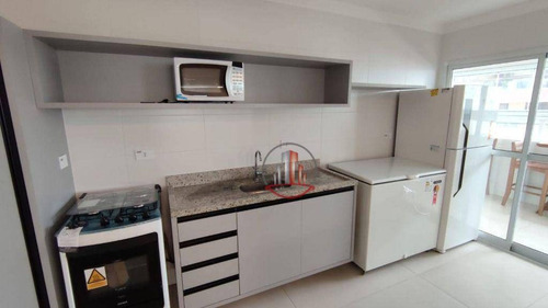 Imagem 23 de 30 de Apartamento De 2 Dormitórios Alto Padrão Com Vista Mar - Ap3041