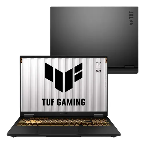 Notebook ASUS TUF Gaming F16 FX608JMR NVIDIA RTX 5060 Intel Core i5 14a 16GB RAM 512GB SSD Windows 11 Home 16" LED FHD IPS Jaeger Gray RV260W