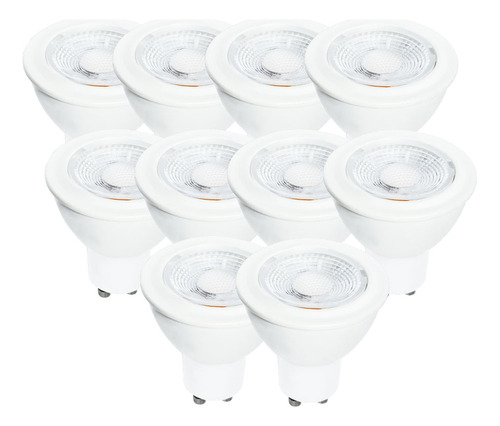 Lampara Dicroica Led Dimerizable 7w Luz Dia Tbcin Pack X10 *