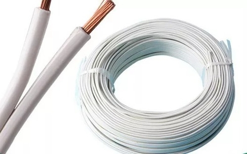 Cable Gemelo 2 X 1 Blanco Precio Por 50 Metros