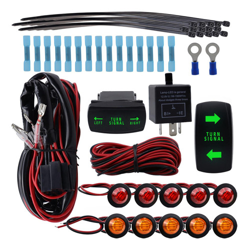 De Señal De Atv Utv Profesional De 12 V, Arnés De Cables