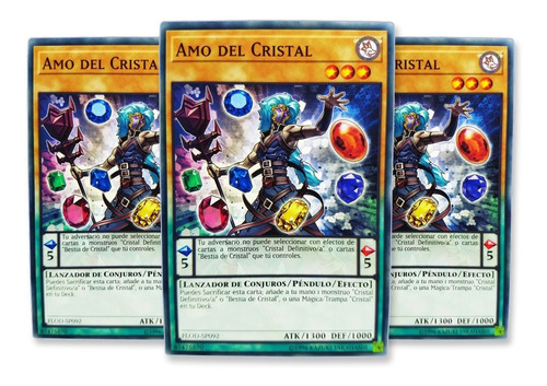 Yugi-oh! Amo Del Cristal Flod-sp092 Comun