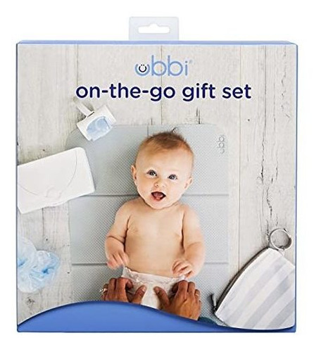 Cambiador Portátil De Beb Ubbi On-the-go Gift Set, Baby Esse