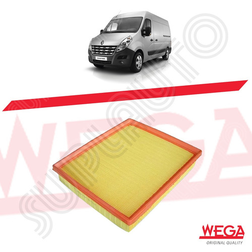 Filtro De Ar Renault Master 2010/ 2.5 Wega Fap3271/3