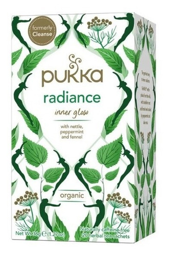 Pukka Radiance Infusion Ex Cleance 20bags