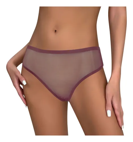D Ropa Interior Sin Costuras Para Mujer Con Triangular Trans