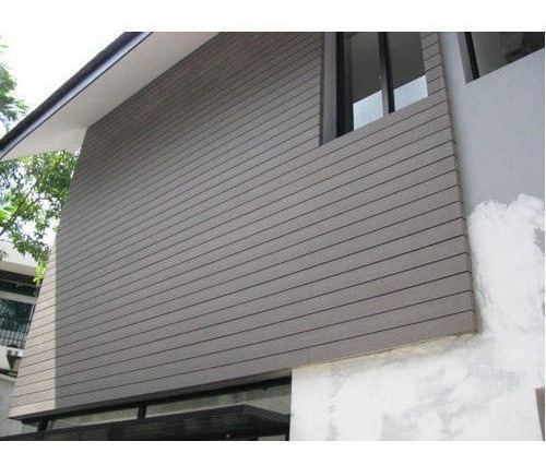 Siding Wpc Co Extruded Gris X Tabla Revestimiento De Pared