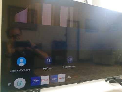 Imagem 1 de 2 de Tv 43 Smart 4k Samsung Tela Quebrada