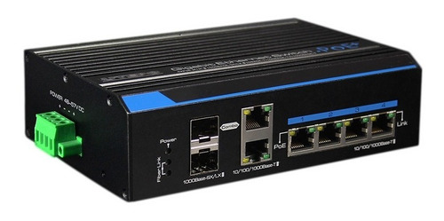 Utepo Utp7204gehpoe Switch Gigabit Industr High Poe 4 Ptos