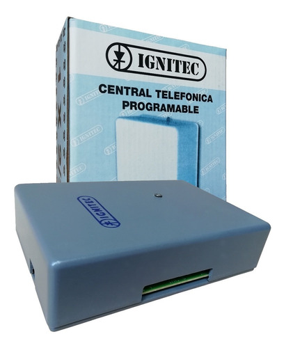 Central Ignitec - 1 X 4 + Mod. Portero 2 Hilos + Caller Id