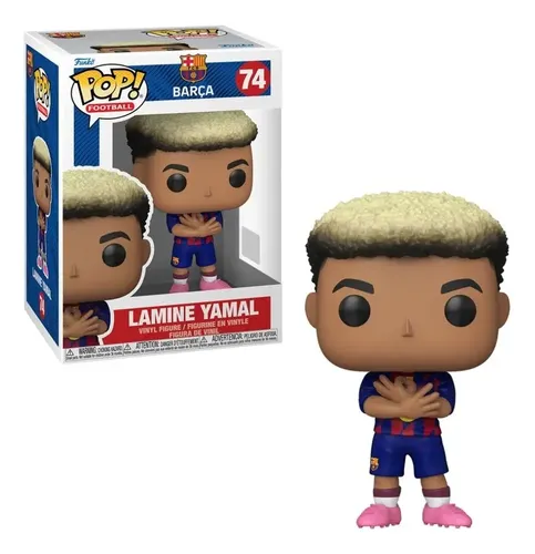 Pop! Funko Lamine Yamal #74 | Esportes | Futebol | Barcelona