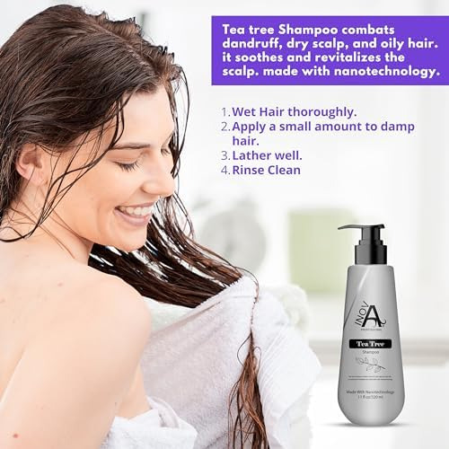 Shampoo Profissional Inova Tea Tree 11 Onças