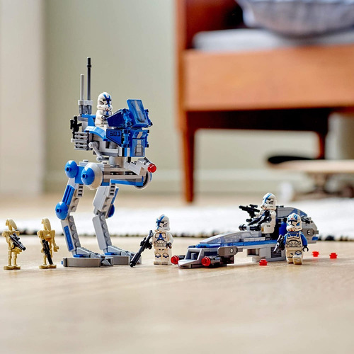 Imagen 7 de 12 de Lego® Star Wars - Soldados Clon De La Legión 501 (75280)