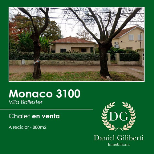 Chalet 3 Amb Amplio A Reciclar- Lote 880 M2 - V.ballester 