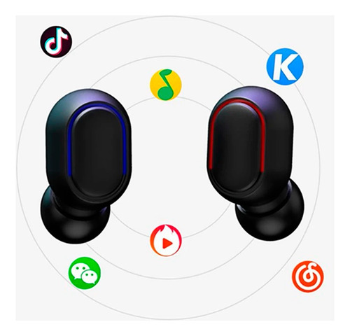 Audífonos In-ear Inalámbricos Bluetooth Pantalla Led Recarg