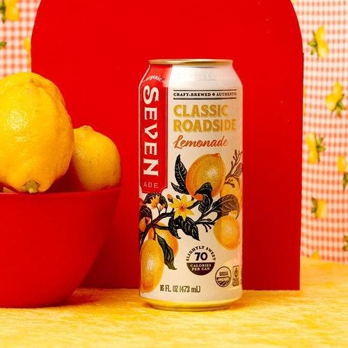 Limonada Clásica Seventeas, 16 Oz (paquete De 12 Latas), Org