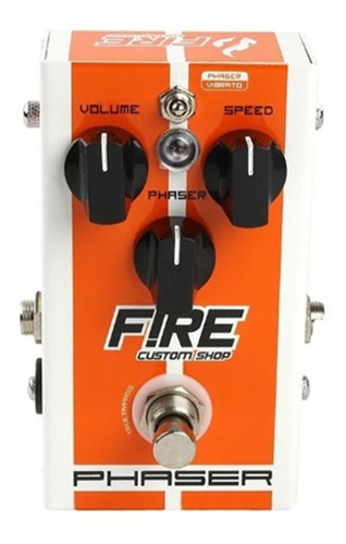 Pedal Guitarra Fire Custom Phaser Vibrato