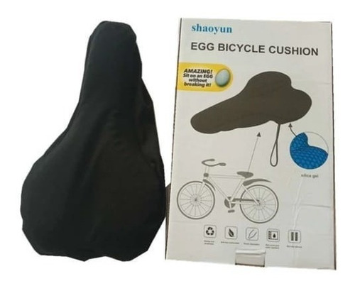 Imagen 4 de 4 de Luces De Bicicleta Delantera Y Trasera Mas Asiento Gel 3 En1