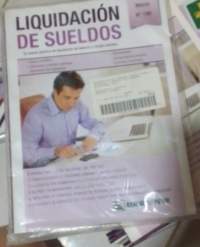 Revista Liquidacion De Sueldos (varios Números) - Errepar (Usado)