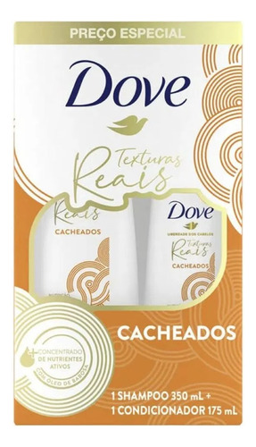 Kit C/ 4 Dove Kit Shampoo 350ml + Condicionador 175ml