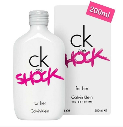 Perfume Mujer - Ck One Shock For Her - Calvin Klein - 200ml
