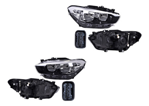 Set 2 Faros Depo Bmw Serie 1 16_17