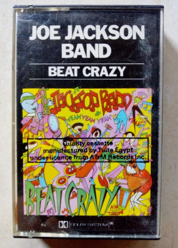 Casstte Original Importado Joe Jackson Beat Crazy