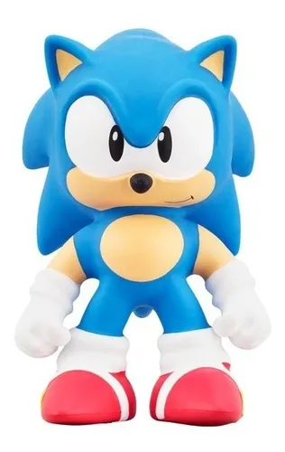 Boneco Sonic Classic Strech Original Estica Até 40cm