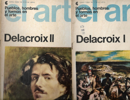 Arte  - Delacroix -  Dos Tomos - Vida Y Obra - 