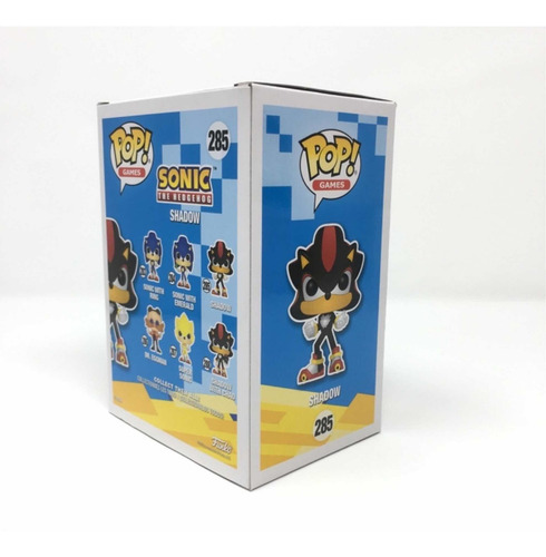 Funko Pop Shadow #285 Sonic The Hedgehog Videojuego Original Color Shadow The Hedgehog #285 / Sonic / Sega Game