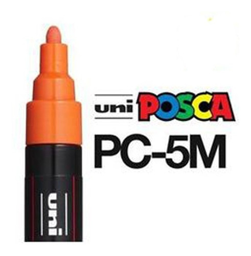 Marcador Uni Posca Pc 5m X 5 Unidades Buenisimos !!!!