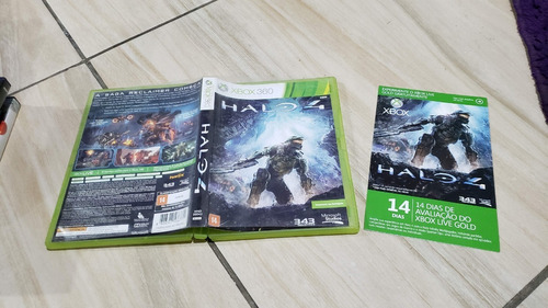 Halo 4 Xbox 360 Só A Caixa. Sem O Jogo!