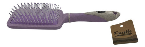 Cepillo Para Cabello Fanelle Rectangular Ecofriendly 6 Pieza