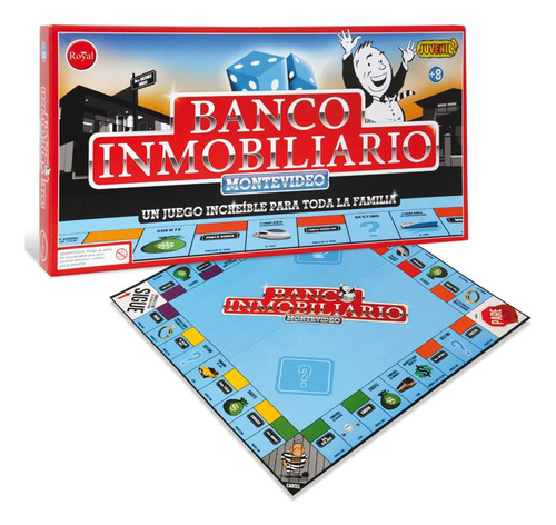 Juego De Mesa Banco Inmobiliario Montevideo Royal Oferta