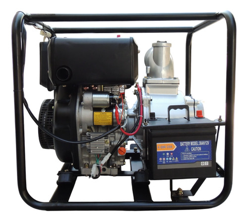 Motobomba Diesel 4x4 Powercat Arranque Eléctrico 12hp