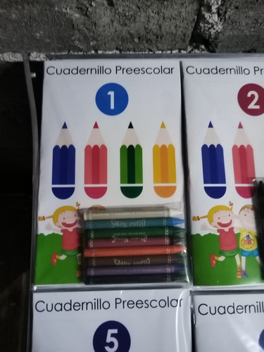 10 Libros Didácticos Preescolar+1 Libro Para Colorear Unisex