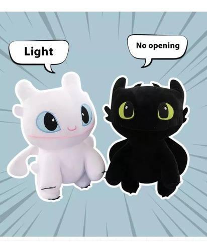 . Aplicable A Night Fury Dragon Toothless Plush