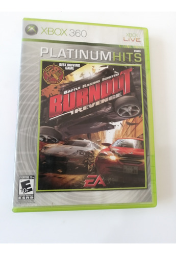 Burnout Revenge Xbox 360 Sin Manual 