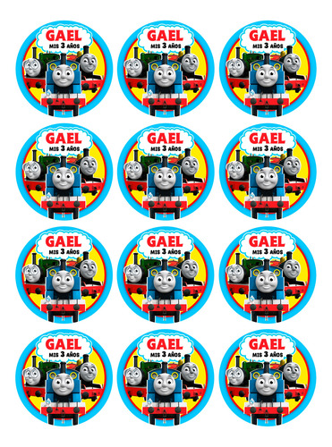 Thomas Y Sus Amigos (kit Para Imprimir)