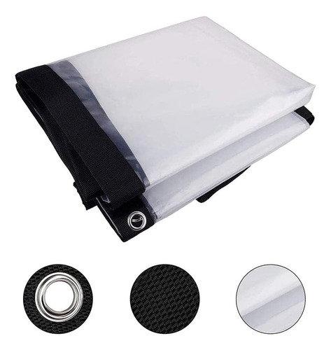 Lonas Transparentes Impermeables 3x6 Metro Para Invernadero