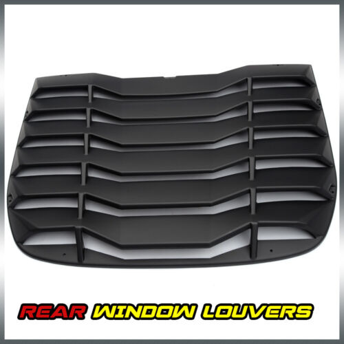 Fit For 09-20 Nissan 370z Coupe Rear Window Scoop Louver Oab