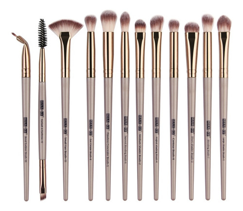 Brocha Para Sombra De Ojos, 3 Juegos De Brochas Para Difumin